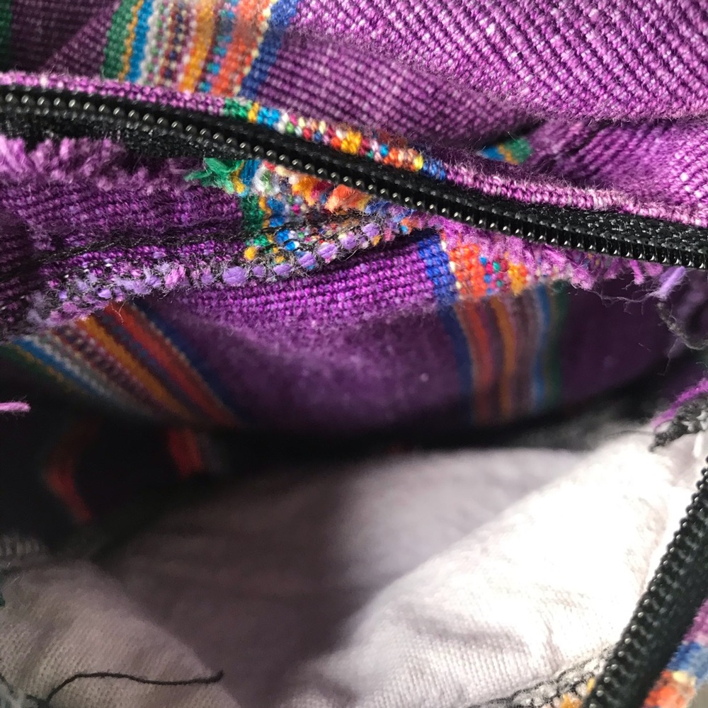 Purple Cloth backpack - Picture 9 of 13